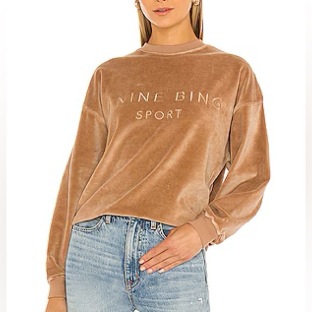Brand New Anine Bing Crew Neck Sweatshirt